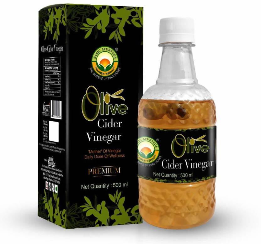 Basic Ayurveda Olive Cider Vinegar Premium - 500 ml