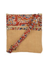 Jute Cottage Dobby Sling Bag Medium 100% Genuine Stylish Jute Bag