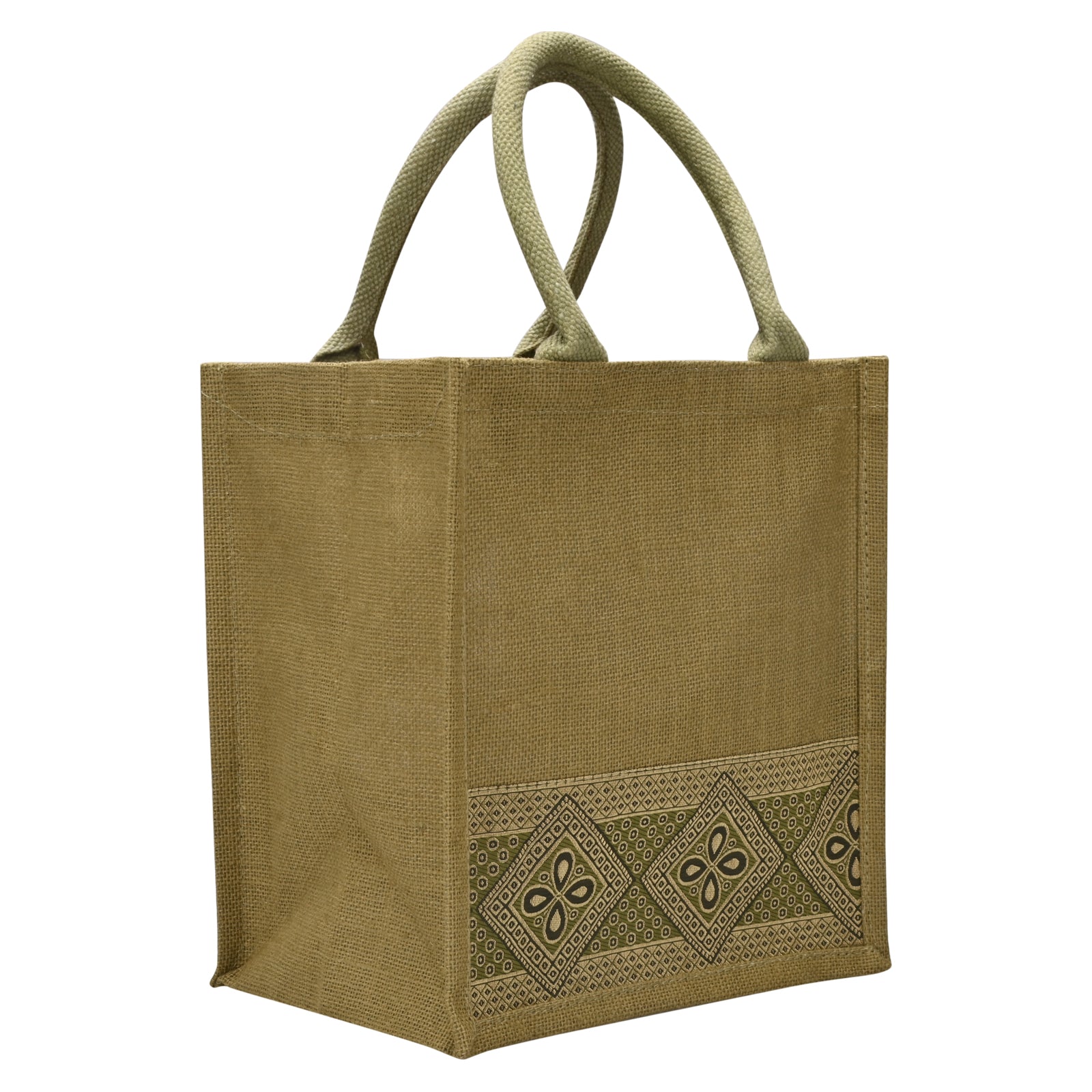 Jute Cottage Lace Zipper Lunch Bag