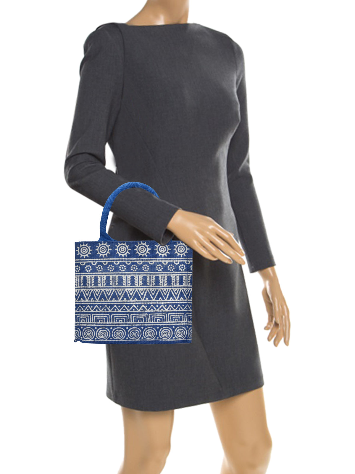 Jute Cottage Aztec Print Zipper Lunch Bag