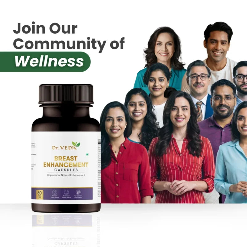 Dr. Vedic Breast Enhancement Capsules - 60 Caps