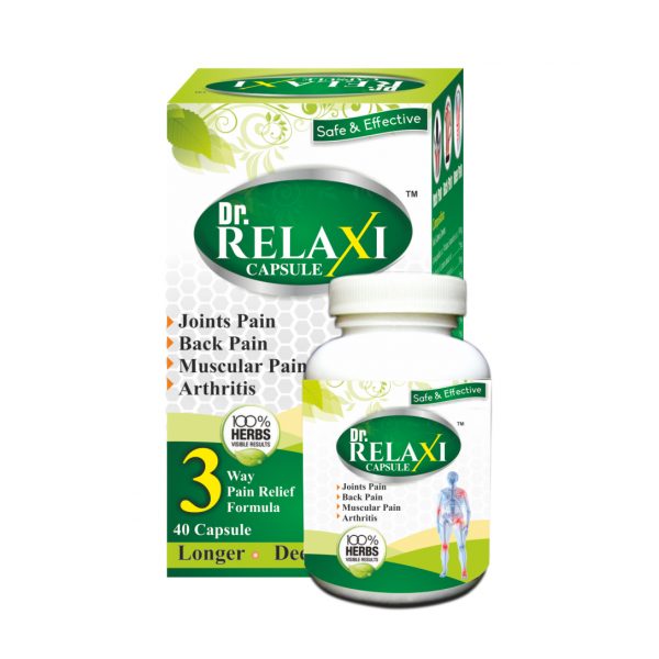 Dr Relaxi Herbal Capsules for Joints Pain and Arthritis - DesiPick
