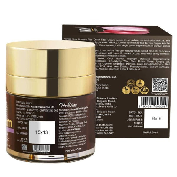Wow Skin Science Red Onion Face Cream - 50 ml