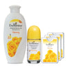 Enchanteur Charming Shower gel - 250gms & Charming Roll-On Deodorant - 50ml & Charming Pocket Perfume - 18ml (Pack of 3) Combo