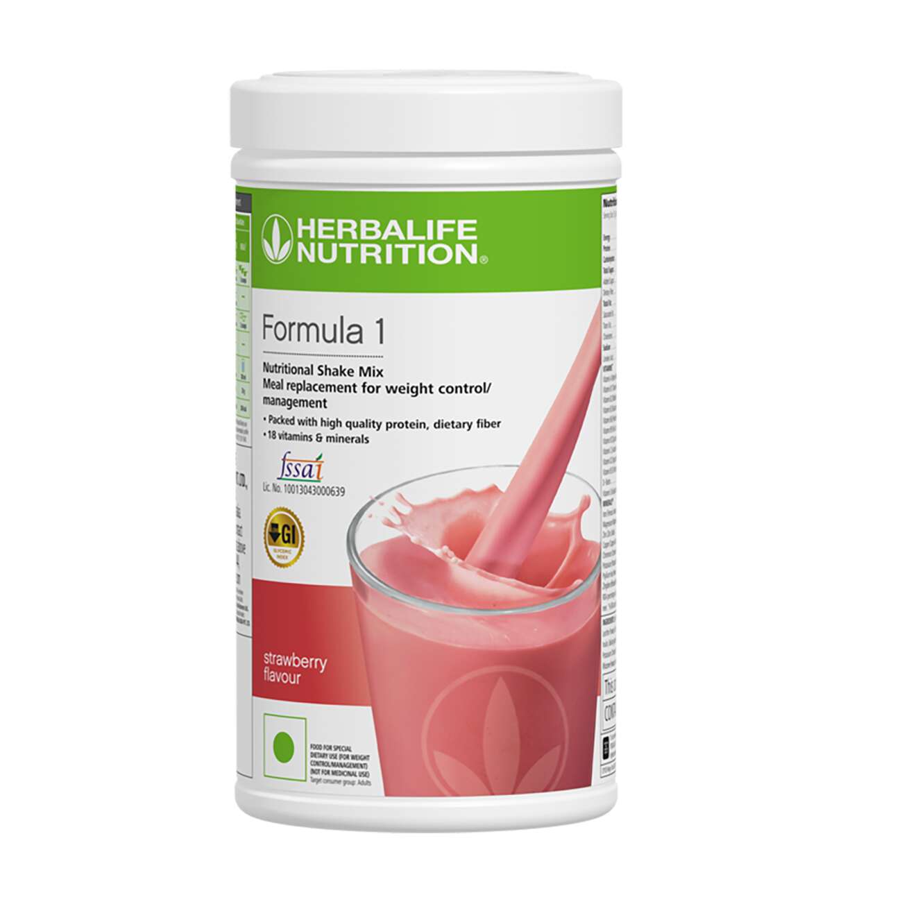 Herbalife Formula 1 Nutritional Shake Mix Strawberry - 500 gms