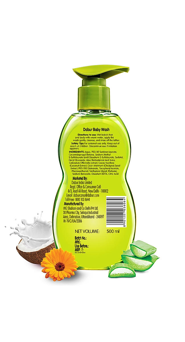 Dabur Baby Wash - 500 ml