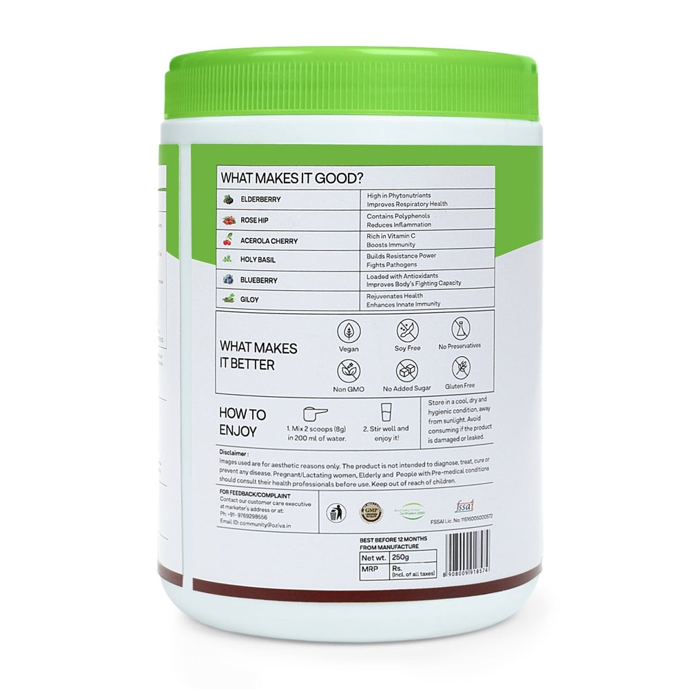 OZiva Plant Based Immunity Booster