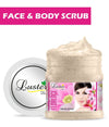 Luster Cosmetics Florence Face & Body Cream Scrub (Paraben & Sulfate Free) - 500ml