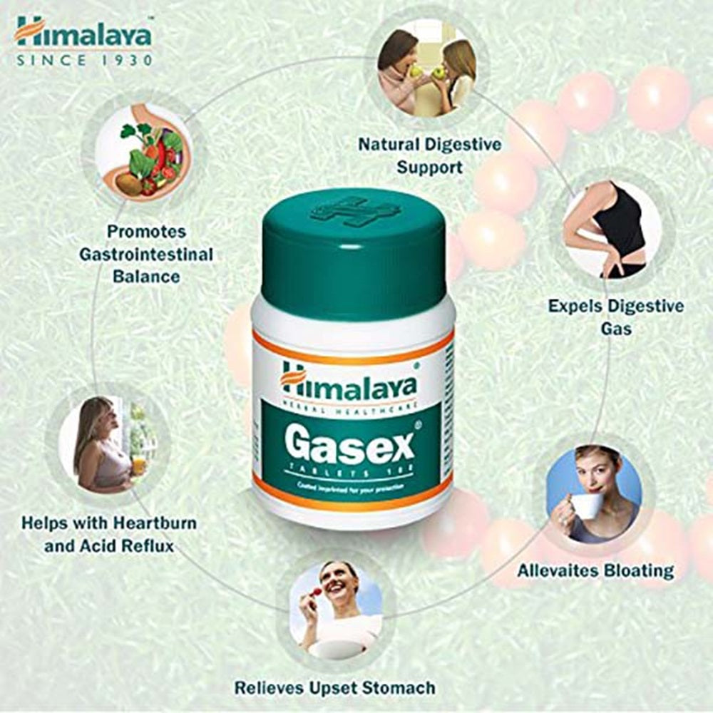 Himalaya Herbals Gasex Tablets