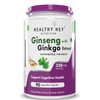 Healthyhey Ginseng + Ginkgo Biloba - 90 Veg Capsules