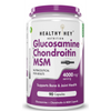 HealthyHey Glucosamine Chondroitin and MSM for Cartilage - 90 Capsules