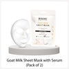 Dr.rashel Goat Milk Sheet Mask with Serum (pack of 2)