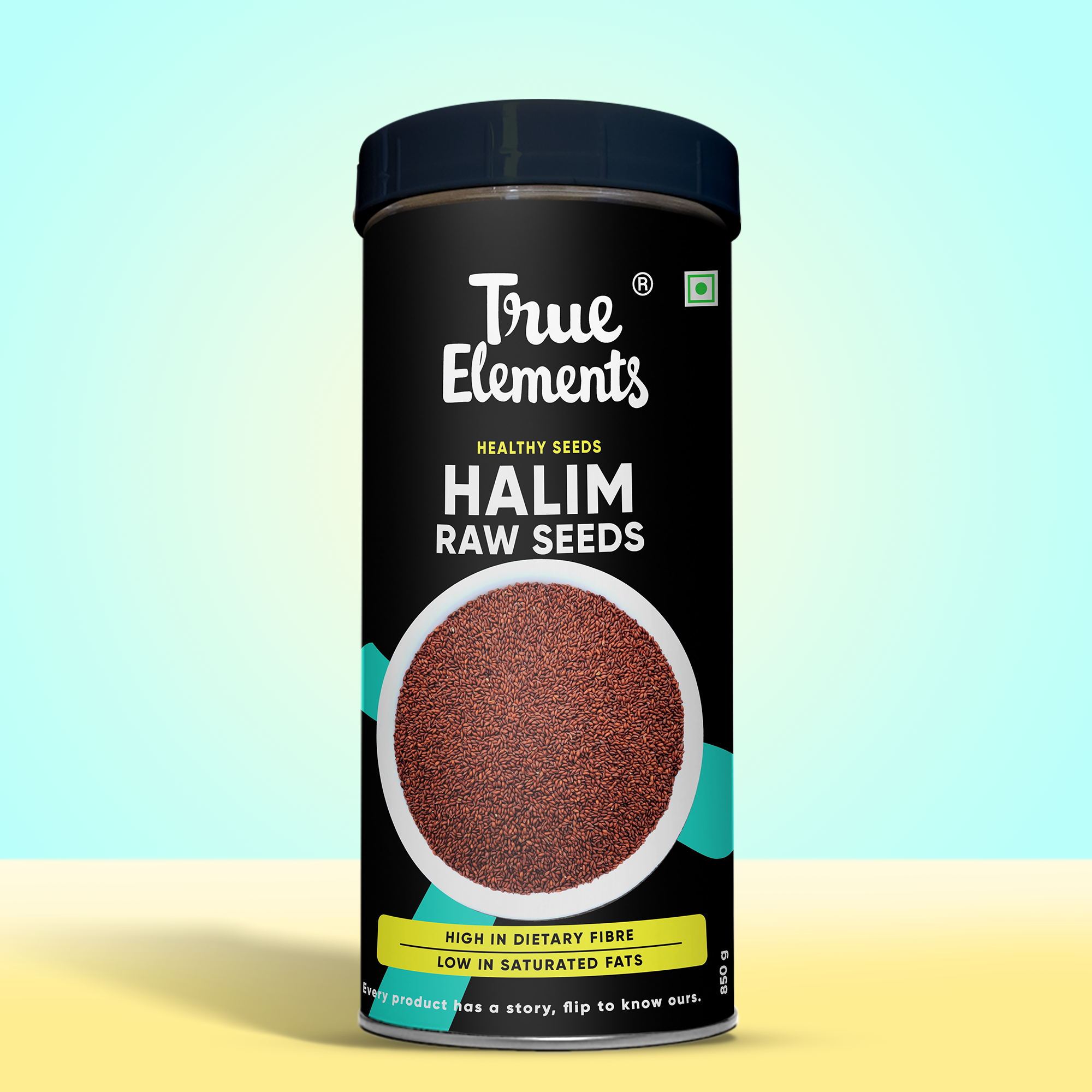 True Elements Raw Halim Seeds - DesiPick