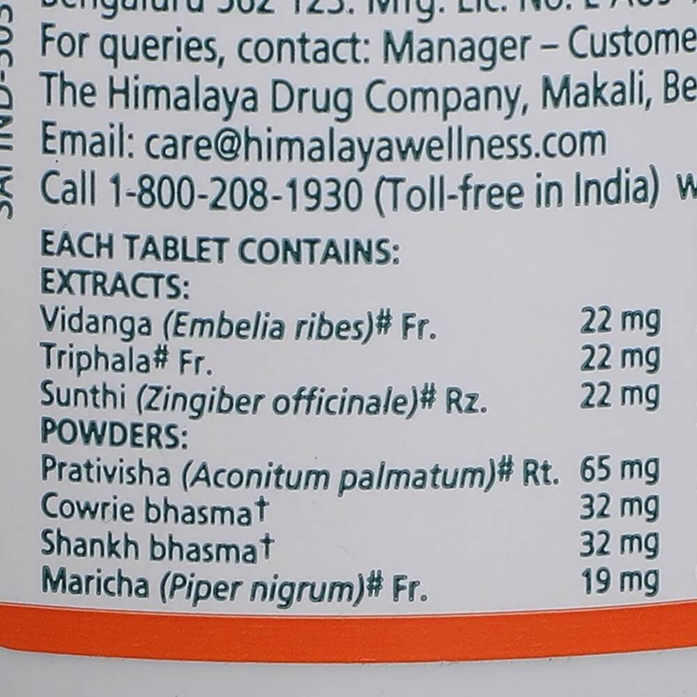 Himalaya Herbals Gasex Tablets