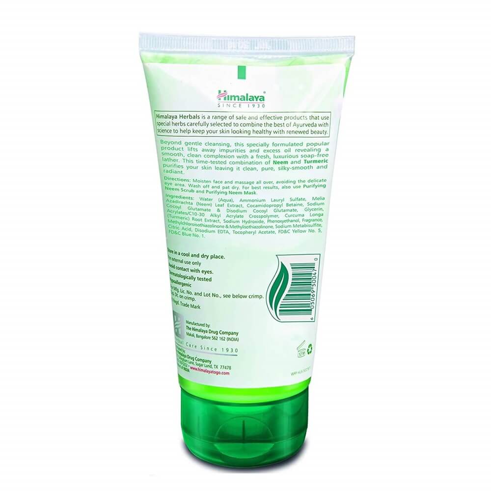 Himalaya Purifying Neem Face Wash
