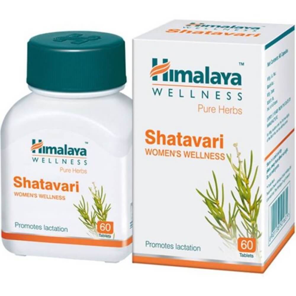 Himalaya Pure Herbs Shatavari Women's Wellness - 60 Tabs