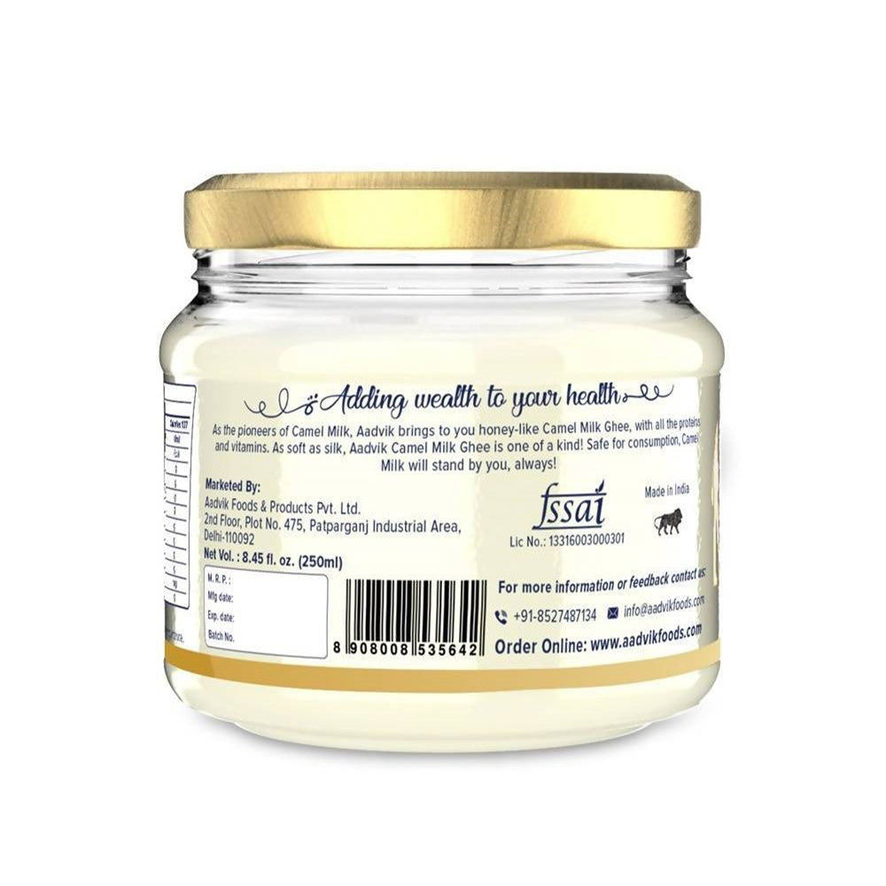 Aadvik Camel Milk Ghee - 250 ml