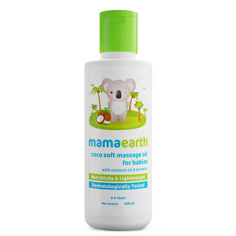 Mamaearth Coco Soft Massage Oil for Babies - 200 ml