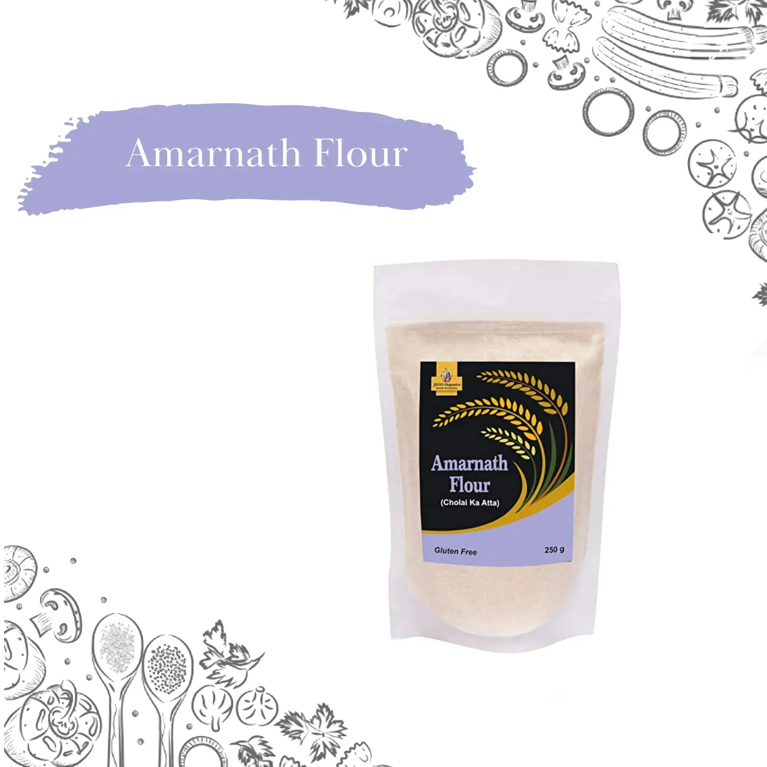 Jioo Organics Amarnath Flour - 250 gms