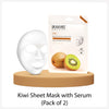 Dr.rashel Kiwi Sheet Mask with Serum (pack of 2)