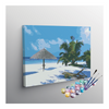 Eazy Arts Relaxing Beachside Retreat Paint by Numbers Kit