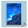 Eazy Arts Starlit Lighthouse Paint by Numbers Kit