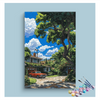 Eazy Arts Classic Suburban Car Scene Paint by Numbers Kit