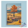 Eazy Arts Golden Countryside Paint by Numbers Kit