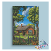 Eazy Arts Charming Cottage Paint by Numbers Kit