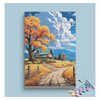 Eazy Arts Autumn Farmhouse Retreat Paint by Numbers Kit