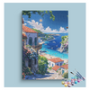 Eazy Arts Mediterranean Paradise Paint by Numbers Kit