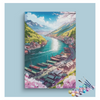 Eazy Arts Riverside Haven Paint by Numbers Kit