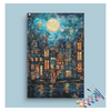 Eazy Arts Moonlit City Dreamscape Paint by Numbers Kit
