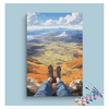 Eazy Arts Mountain Top Adventure Paint by Numbers Kit