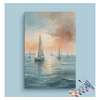 Eazy Arts Sailing at Sunset Paint by Numbers Kit