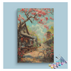 Eazy Arts Charming Village Café Paint by Numbers Kit