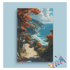 Eazy Arts Autumn Coastal Drive Paint by Numbers Kit