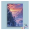 Eazy Arts Tranquil Mountain Sunrise Paint by Numbers Kit