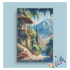 Eazy Arts Serene Mediterranean Village Paint by Numbers Kit