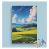 Eazy Arts Golden Fields and Blue Sky Paint by Numbers Kit
