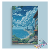 Eazy Arts Seaside Cityscape Paint by Numbers Kit