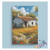 Eazy Arts Cozy Cottage in Bloom Paint by Numbers Kit