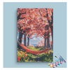 Eazy Arts Cherry Blossom Hammock Retreat Paint by Numbers Kit