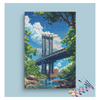 Eazy Arts Iconic City Bridge Paint by Numbers Kit