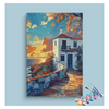 Eazy Arts Seaside Sunset Villa Paint by Numbers Kit