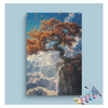 Eazy Arts Majestic Cliffside Tree Paint by Numbers Kit