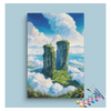Eazy Arts Skyward Peaks Landscape Paint by Numbers Kit