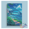 Eazy Arts Iconic Sydney Harbour Bridge Paint by Numbers Kit
