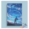 Eazy Arts Stargazing Dreamscape Paint by Numbers Kit