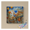 Eazy Arts Hot Air Balloon Festival Paint by Numbers Kit